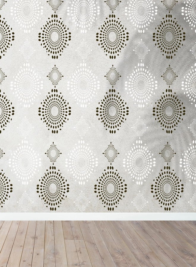 StenCart Stencil for Wall Painting Home Mandala Art Reusable Wall Stencil Design for Wall Decoration(16inch x 24inch)-DIY Reusable Design Suitable for Home & Office (Pack of 1) - Image 5
